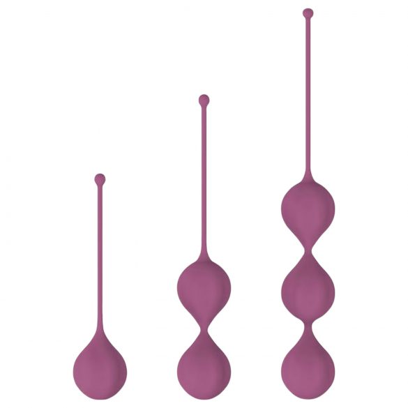 Cotoxo Belle - Set di 3 Palle Geisha (viola)