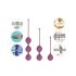 Cotoxo Belle - Set di 3 Palle Geisha (viola)