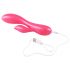 LP Jessica - vibratore intelligente impermeabile con stimolatore clitorideo (rosa)