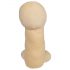 Pene di peluche - 30 cm (naturale)