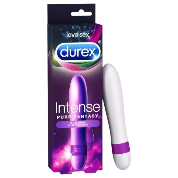 Durex Intense Pure Fantasy - vibratore a bastoncino (bianco) -