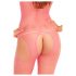 Rene Rofe - Body Rete Rosa Aperto all'Inguine (S-L) 