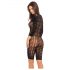 Rene Rofe - bodystocking corto nero (S-L)