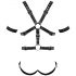 ZADO - body harness in pelle con spalline - per uomini