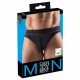 Tanga Ecologico in Cotone per Uomo - Svenjoyment Comfort (Nero) 