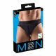 Tanga Ecologico in Cotone per Uomo - Svenjoyment Comfort (Nero)  - M