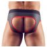 Jockstrap Aperto Svenjoyment (nero con bordatura rossa) 