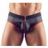 Jockstrap Aperto Svenjoyment (nero con bordatura rossa) 