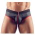 Jockstrap Aperto Svenjoyment (nero con bordatura rossa) 