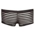 Boxer trasparente a righe (nero) - M