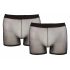 Set di Boxer Trasparenti Svenjoyment - Nero (2 pezzi) Taglia Unica S-L. 