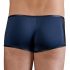 Boxer Uomo NEK in Retina e Ecopelle Nero con Lacci (Blu)  - M