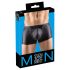 Boxer da uomo Svenjoyment con strass e doppia zip (nero) 