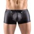 Boxer da uomo Svenjoyment con strass e doppia zip (nero) 