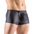 Boxer da uomo Svenjoyment con strass e doppia zip (nero) 