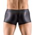 Boxer da uomo Svenjoyment con strass e doppia zip (nero) 