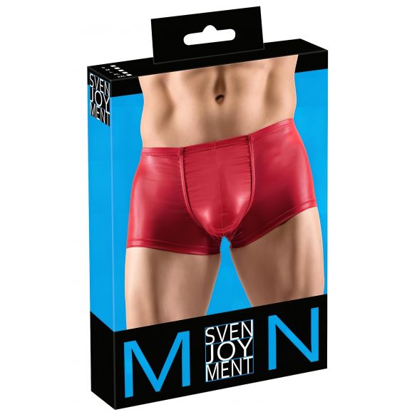 Boxer Svenjoyment Push-Up Effetto Lucido (rosso)  - M