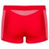 Obsessive - Boxer rosso con dettagli trasparenti - L/XL