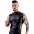 Top maschile senza maniche con imbracatura metallica Svenjoyment (nero)  - M