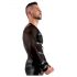 Maglia maschile manica lunga con anelli e catene Svenjoyment (nera) 