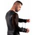 Maglia maschile manica lunga con anelli e catene Svenjoyment (nera) 