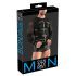 Maglia maschile manica lunga con anelli e catene Svenjoyment (nera)  - M