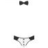 Tanga da cameriere per uomini di Svenjoyment - Set costume in bianco e nero 