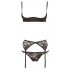 Set di Lingerie Sexy Classica in Pizzo Nero - Cottelli 