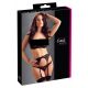 Set di Lingerie Sexy Classica in Pizzo Nero - Cottelli  - 80B/M