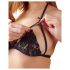 Set di Intimo Trasparente in Pizzo per Donne - Cottelli (nero) 