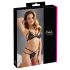 Set di Intimo Trasparente in Pizzo per Donne - Cottelli (nero)  - XL