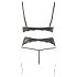 Abierta Fina - set intimo in pizzo con perline - M