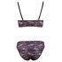 Cottelli - Reggiseno in pizzo floreale (viola)