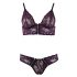 Cottelli - Reggiseno in pizzo floreale (viola) - M