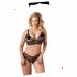 Set intimo in pizzo fine taglie forti Cottelli (nero)  - XXL