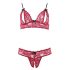 Cottelli - Set Reggiseno Seducente in Pizzo (rosso) 