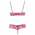 Cottelli - Set Reggiseno Seducente in Pizzo (rosso) 