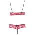 Cottelli - Set reggiseno in pizzo (rosso)