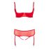 Cottelli Taglie Forti - Set Intimo Duo Modulabile (rosso) 