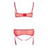 Cottelli Taglie Forti - Set Intimo Duo Modulabile (rosso) 