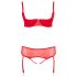 Cottelli Taglie Forti - duo di lingerie versatile (rosso)