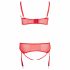 Cottelli Taglie Forti - Set Intimo Duo Modulabile (rosso)  - 90D/XL