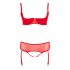 Cottelli Taglie Forti - Set Intimo Duo Modulabile (rosso)  - 90E/XL