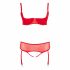 Cottelli Taglie Forti - Set Intimo Duo Modulabile (rosso)  - 90E/XL