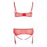 Cottelli Taglie Forti - Set Intimo Duo Modulabile (rosso)  - 90E/XL