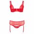 Cottelli Taglie Forti - Set Intimo Duo Modulabile (rosso)  - 95F/2XL