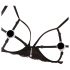 Abierta Fina - magia di pizzo scintillante - set reggiseno (nero) - L