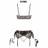 Set di Lingerie con Dettagli Bondage e Pizzi di Cottelli (5 pezzi)  - M