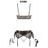 Set di Lingerie con Dettagli Bondage e Pizzi di Cottelli (5 pezzi)  - XL