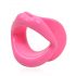 Ida Leather - ball gag aperto (rosa)